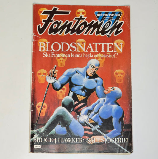 Fantomen Nr 6 1987 #VG#