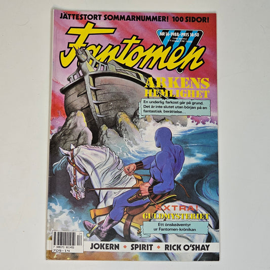 Fantomen Nr 14 1988 #VG#
