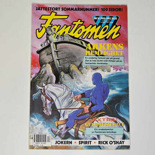 Fantomen Nr 14 1988 #VG#