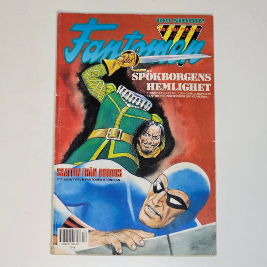 Fantomen Nr 4 1988 #VG#