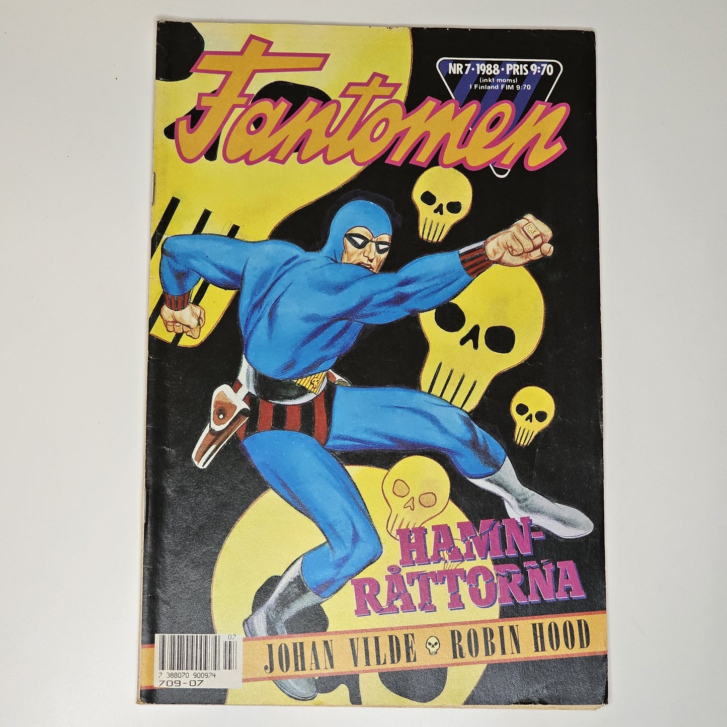 Fantomen Nr 7 1988 #VF#
