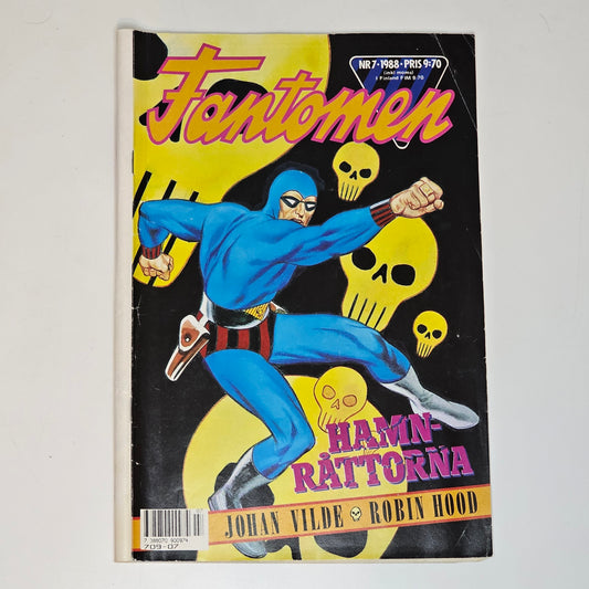 Fantomen Nr 7 1988 #GD#