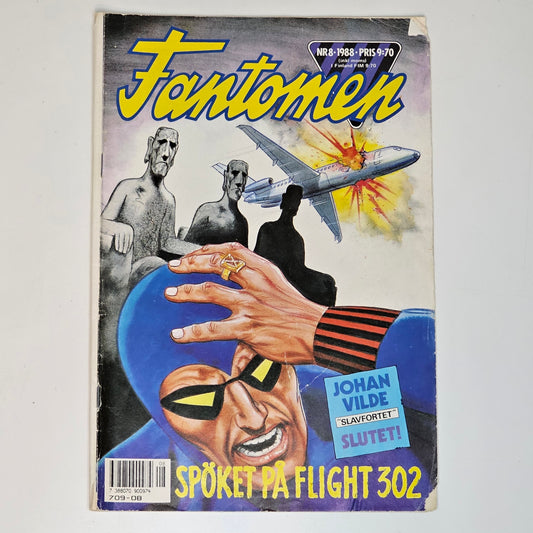 Fantomen Nr 8 1988 #VG#
