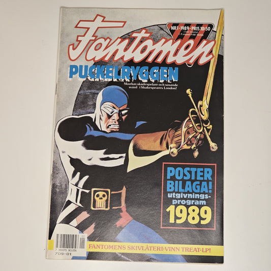 Fantomen Nr 1 1989 #FN#