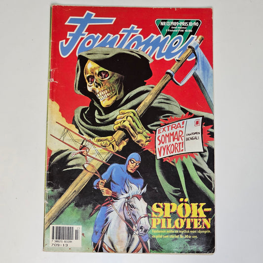 Fantomen Nr 13 1989 #VG#