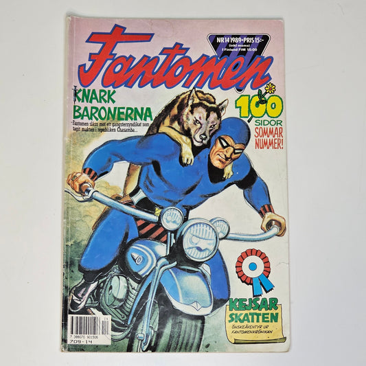 Fantomen Nr 14 1989 #VG#