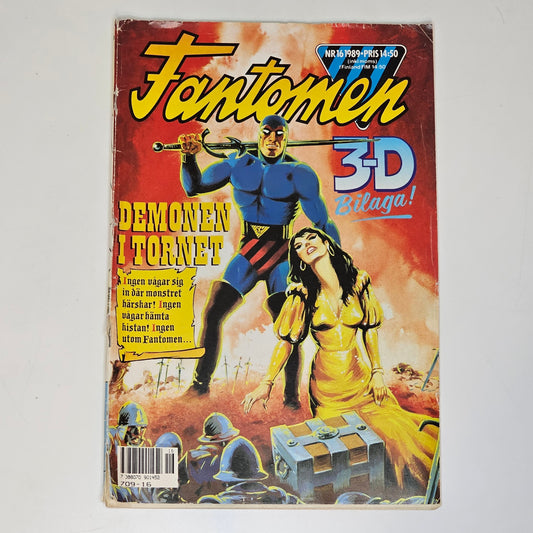 Fantomen Nr 16 1989 #FR#