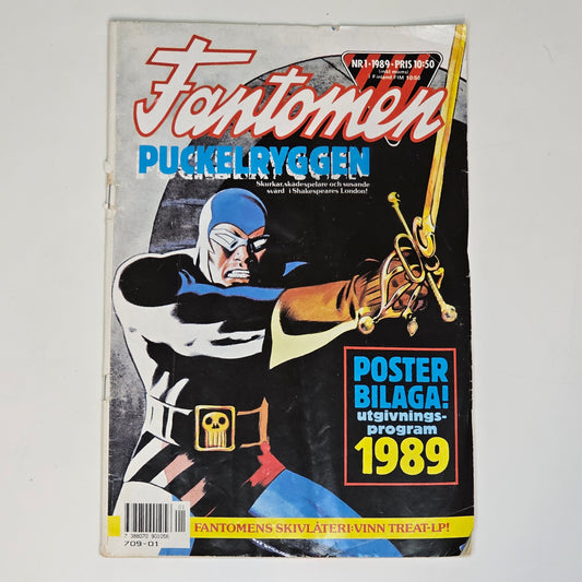 Fantomen Nr 1 1989 #GD#