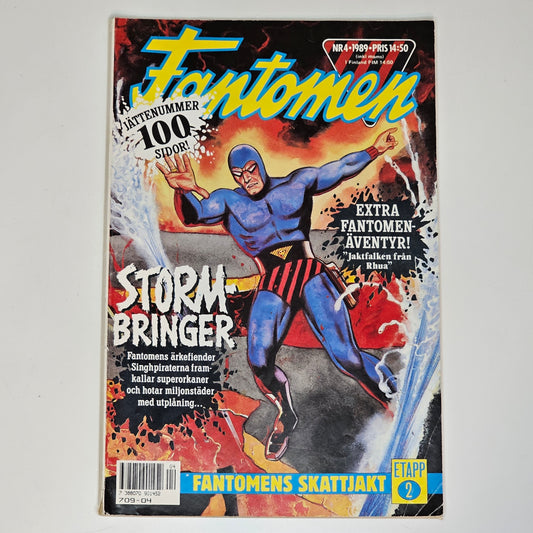 Fantomen Nr 4 1989 #VG#