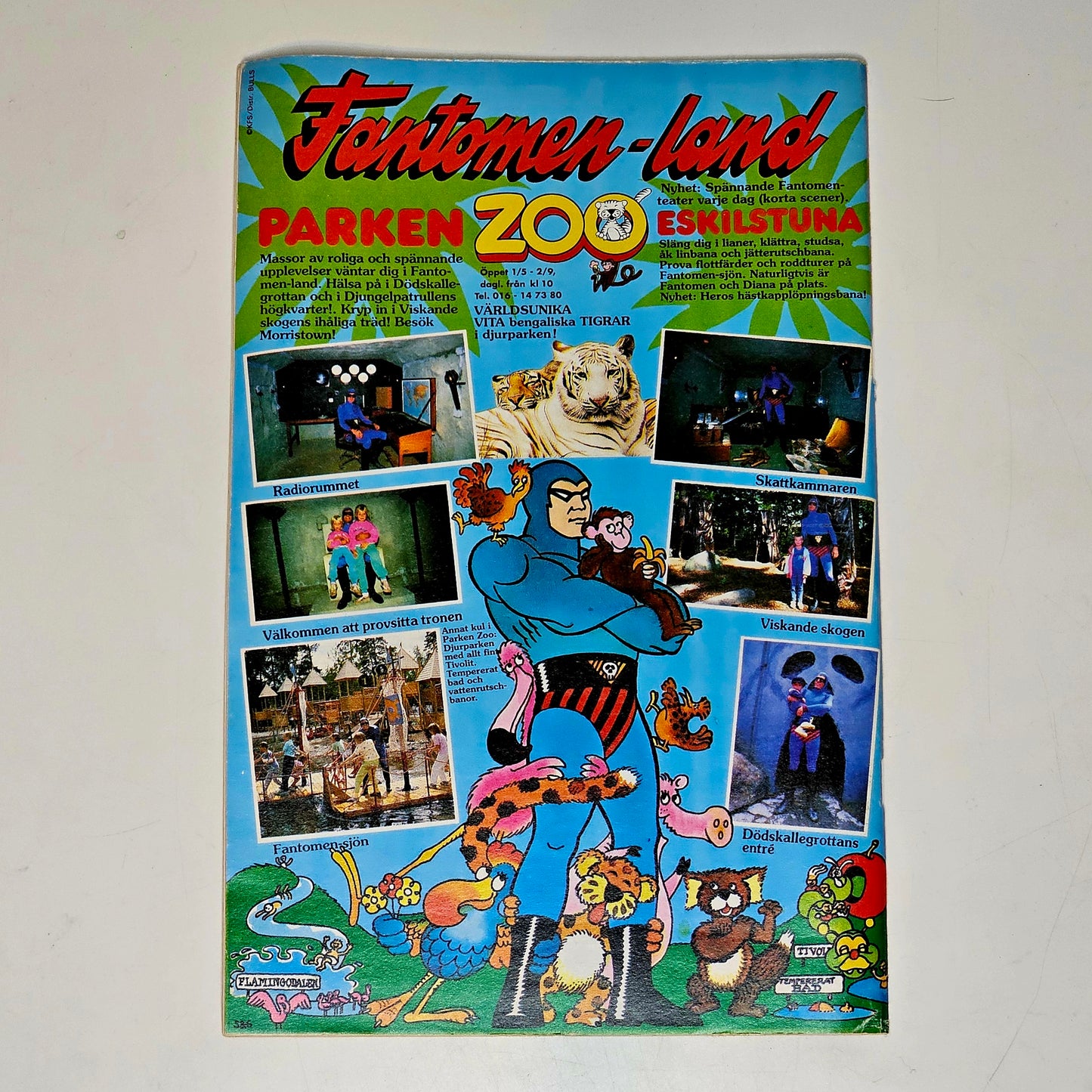 Fantomen Nr 11 1990 #FN# + Reklambilaga