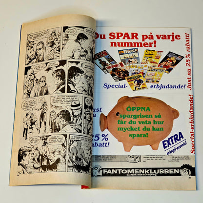 Fantomen Nr 3 1990 #FN# + Reklambilaga
