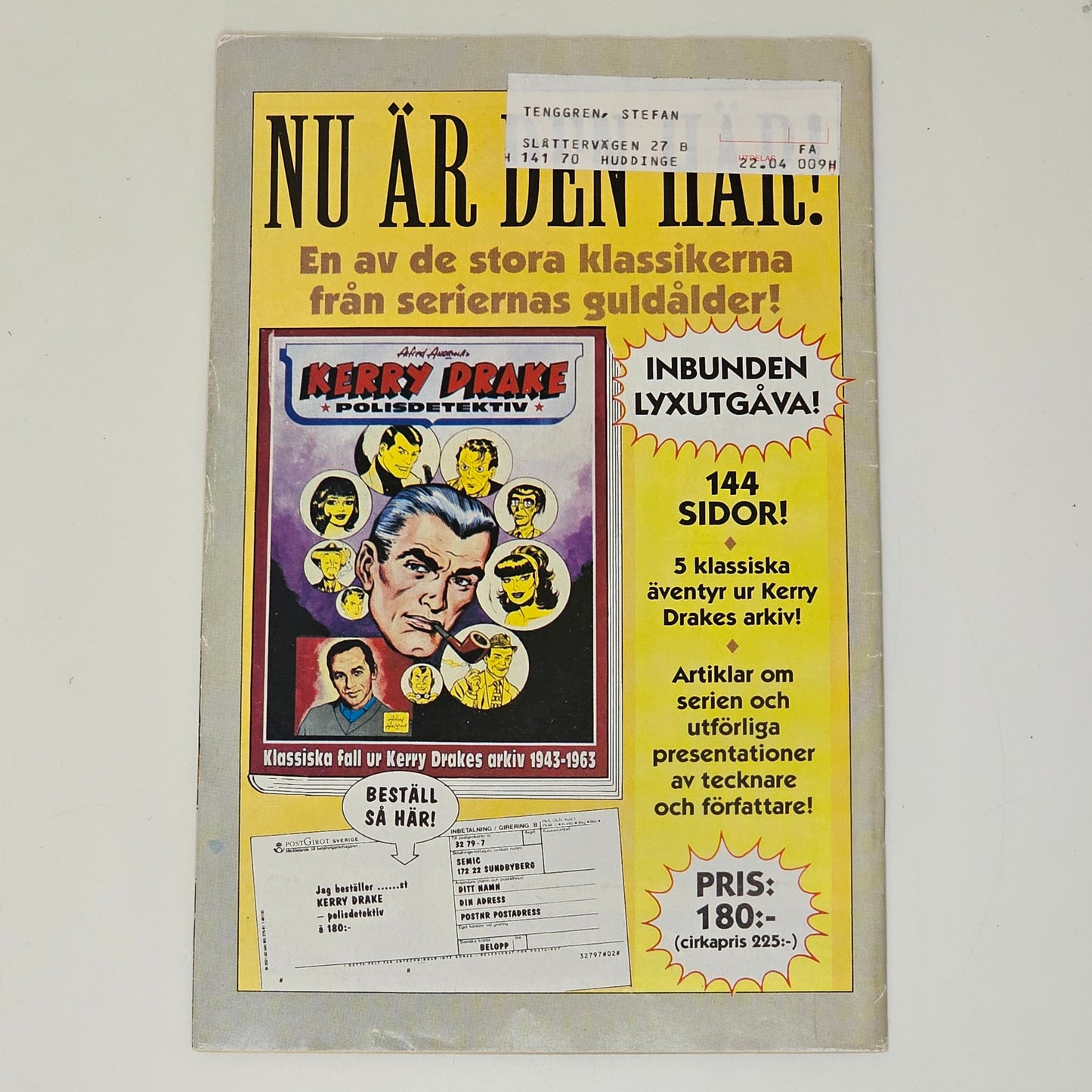 Fantomen Nr 9 1993 #VG#