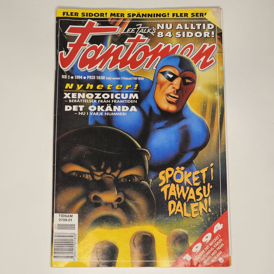 Fantomen Nr 1 1994 #FN# + Bilaga