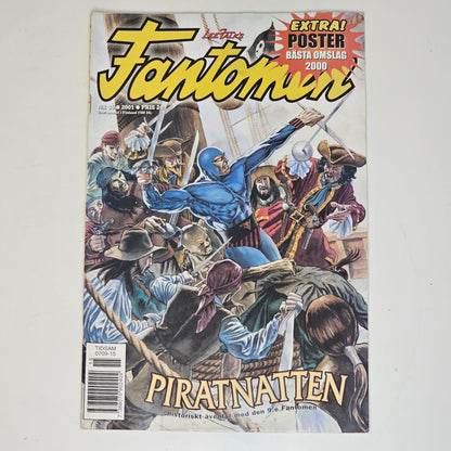 Fantomen Nr 15 2001 #FN# + Affisch