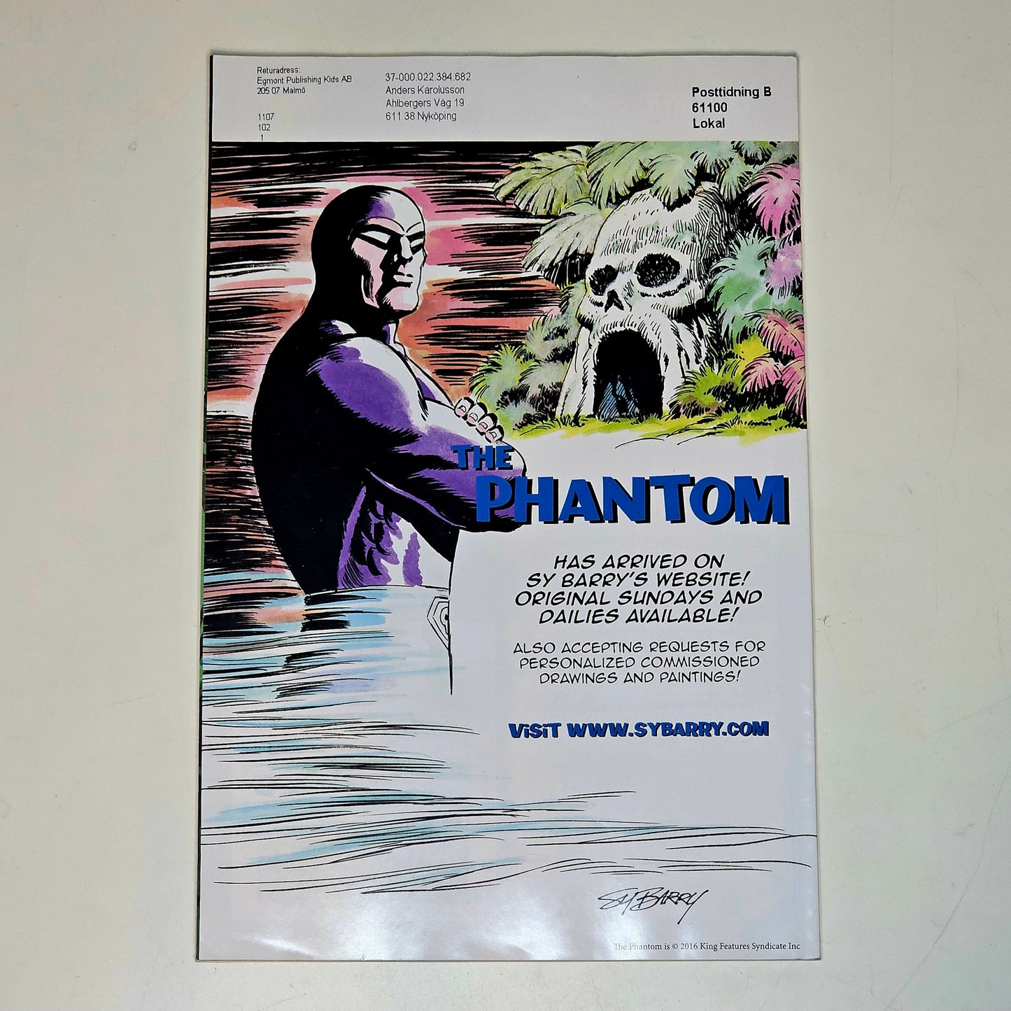 Fantomen Nr 18-19 2016 #FN#