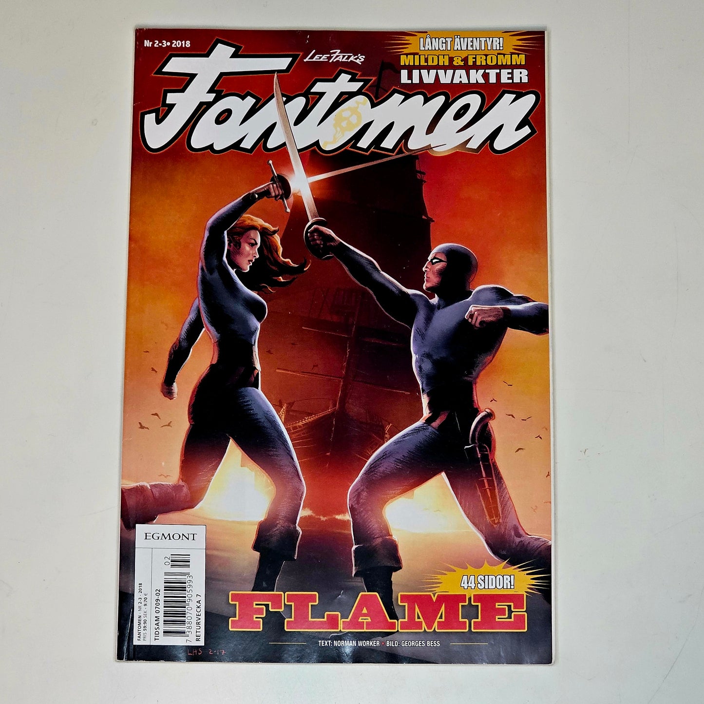 Fantomen Nr 2-3 2018 #VG#