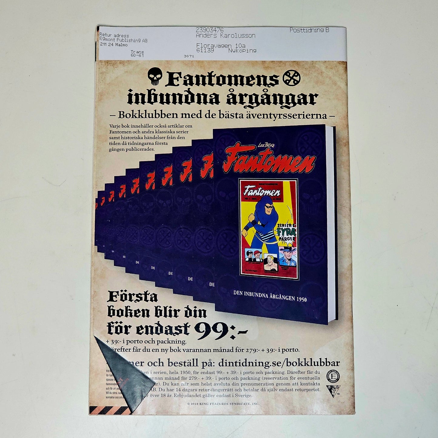 Fantomen Nr 9 2019 #FN#