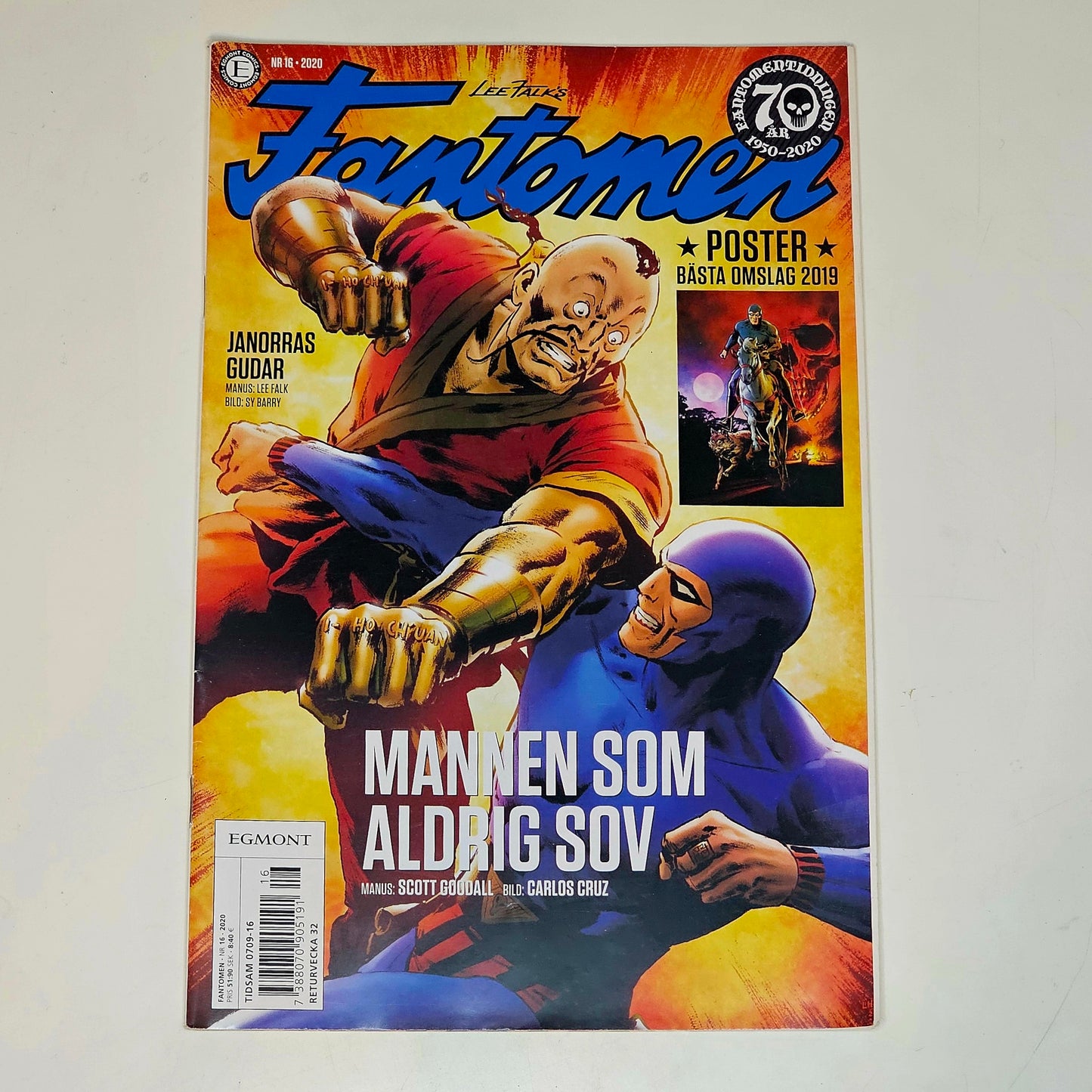 Fantomen Nr 16 2020 #FN# + Poster