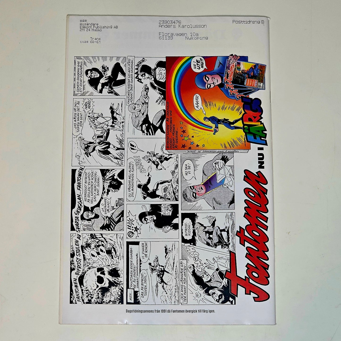 Fantomen Nr 16 2020 #FN# + Poster