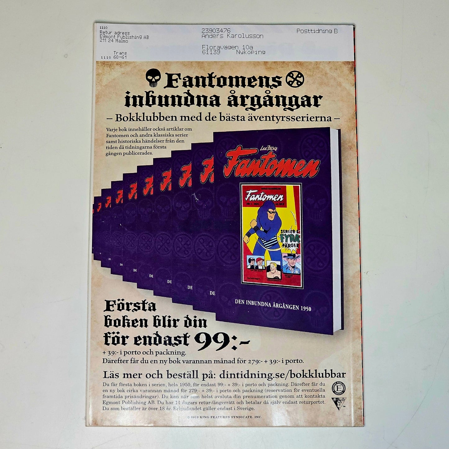 Fantomen Nr 2-3 2020 #FN#