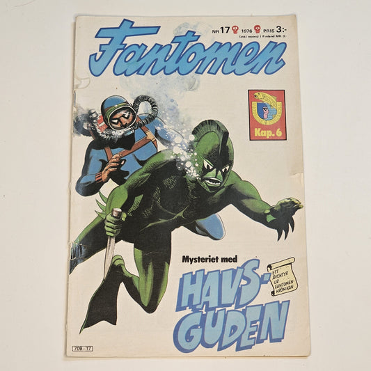 Fantomen Nr 17 1976 - Mysteriet Med Havsguden #FN#