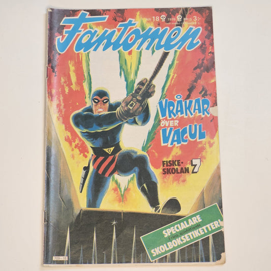 Fantomen Nr 18 1976 - Vråkar Över Vacul #VG#