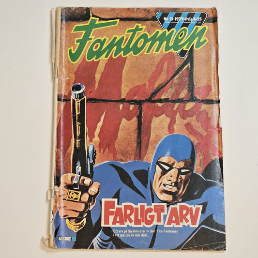Fantomen Nr 13 1979 - Farligt Arv #FR#