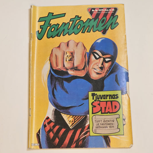 Fantomen Nr 16 1979 - Tjuvarnas Stad #VG#
