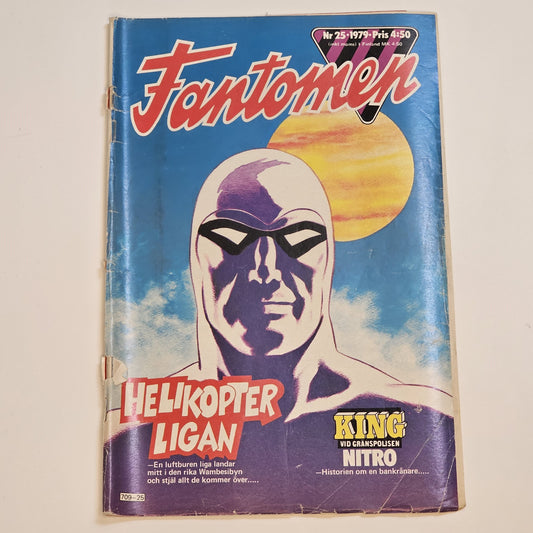 Fantomen Nr 25 1979 - Helikopter Ligan #GD#