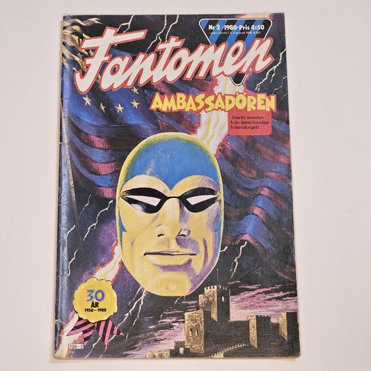 Fantomen Nr 2 1980 - Ambassadören #VG#