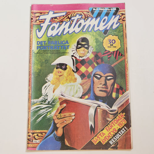 Fantomen Nr 9 1980 - Det Farliga Porträttet #GD#