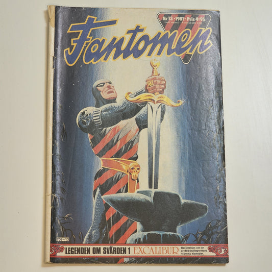 Fantomen Nr 13 1981 - Legenden Om Svärdet #GD#