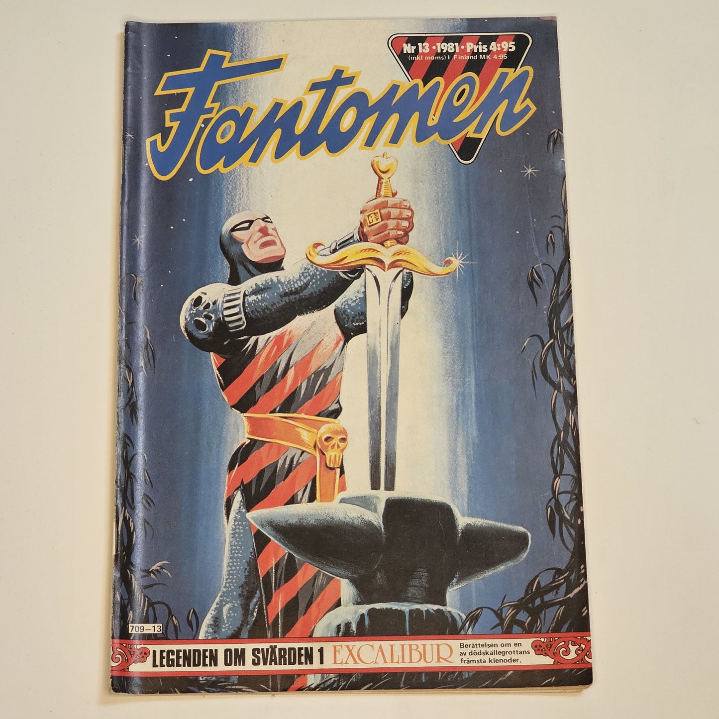 Fantomen Nr 13 1981 - Legenden Om Svärdet #FR#