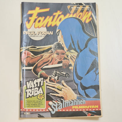 Fantomen Nr 18 1981 - Vasti Riba #GD#