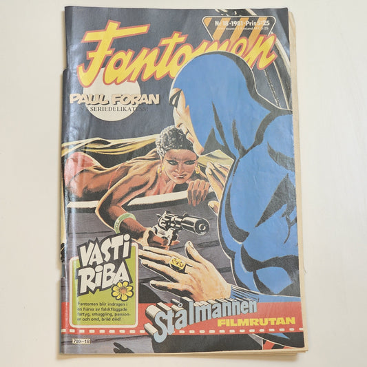 Fantomen Nr 18 1981 - Vasti Riba #GD#