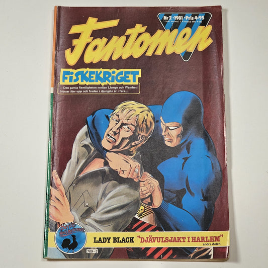 Fantomen Nr 2 1981 - Fiskekriget #GD#