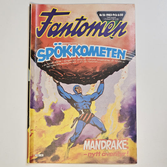 Fantomen Nr 16 1983 - Spökkometen #FR#