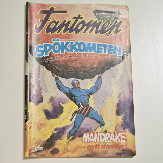 Fantomen Nr 16 1983 - Spökkometen #GD#