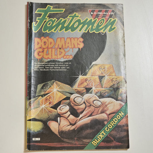 Fantomen Nr 17 1983 - Död Mans Guld... #VG#