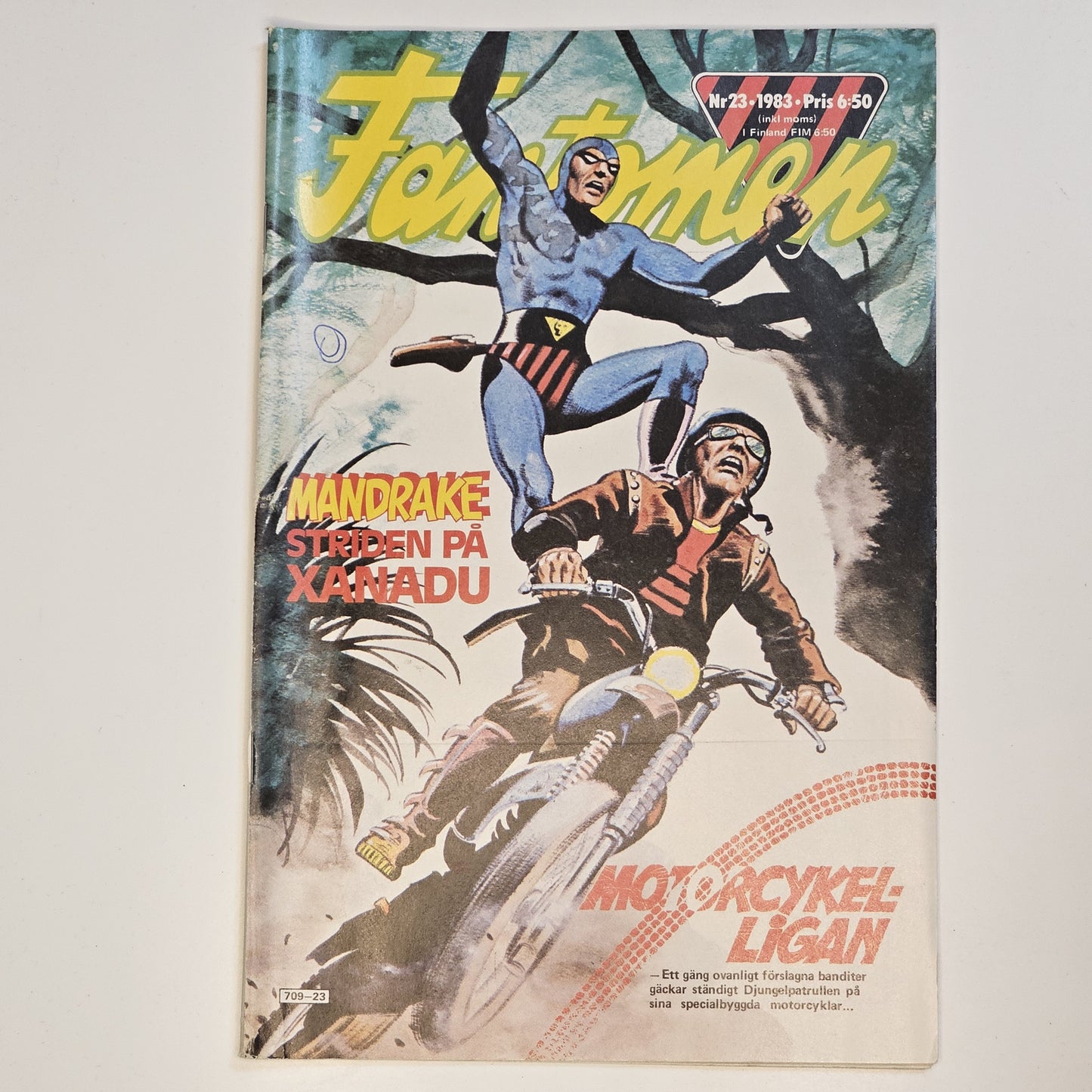 Fantomen Nr 23 1983 - Motorcykelligan #GD#
