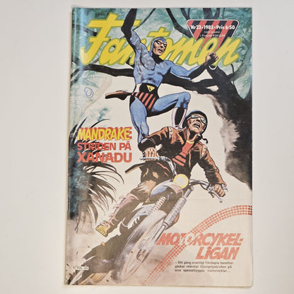 Fantomen Nr 23 1983 - Motorcykelligan #GD#