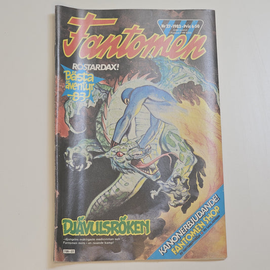 Fantomen Nr 27 1983 - Djävulsröken #VG#