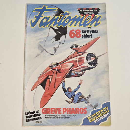 Fantomen Nr 3 1983 - Greve Pharos #VG#