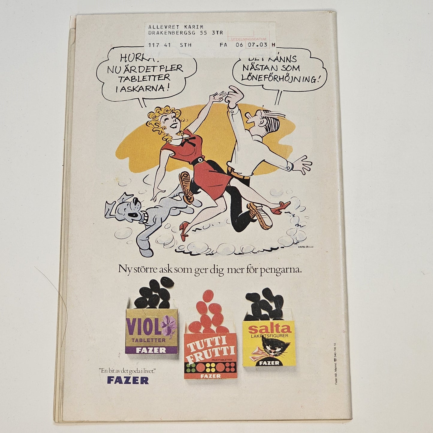 Fantomen Nr 6 1983 - Den Dödliga Talismanen #FR#