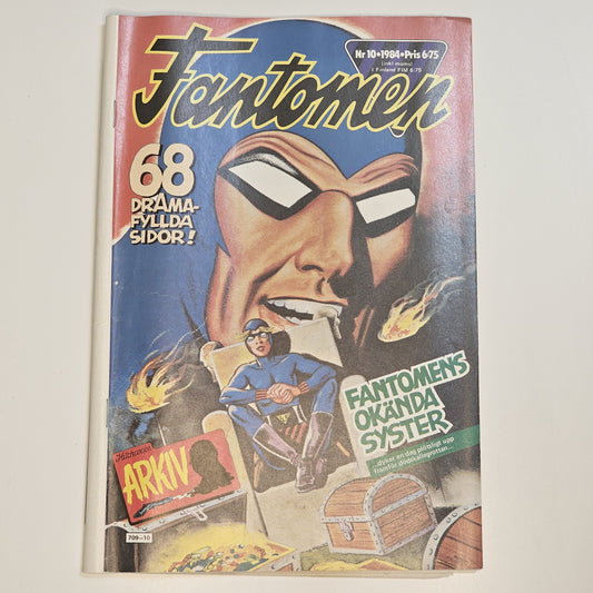 Fantomen Nr 10 1984 - Fantomens Okända Syster #GD#