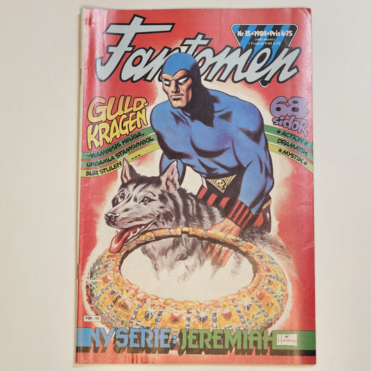 Fantomen Nr 15 1984 - Guldkragen #FN#