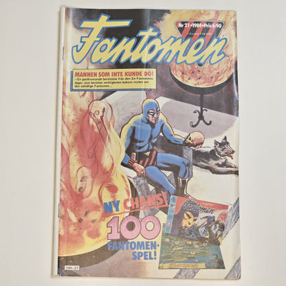 Fantomen Nr 21 1984 - Mannen Som Inte Kunde Dö! #VG#