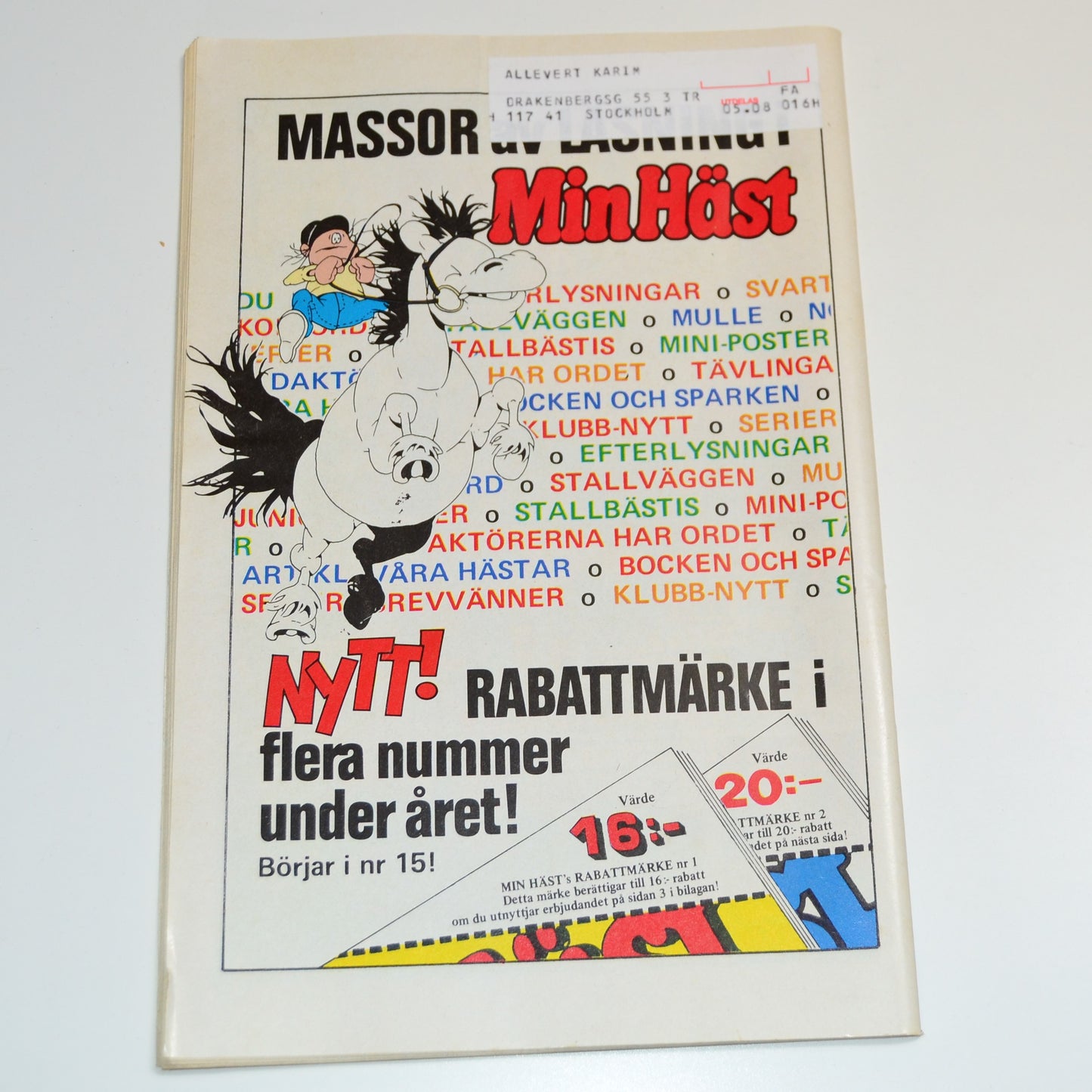 Fantomen Nr 16 1985 #FN#