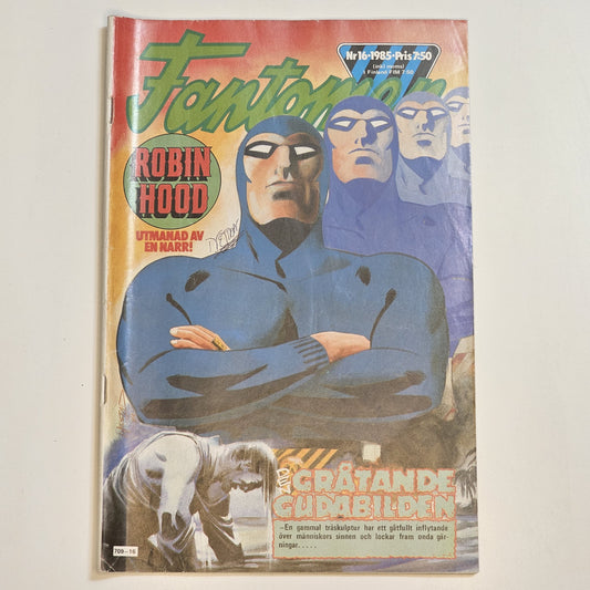 Fantomen Nr 16 1985 - Den Gråtande Gudabilden #FR#