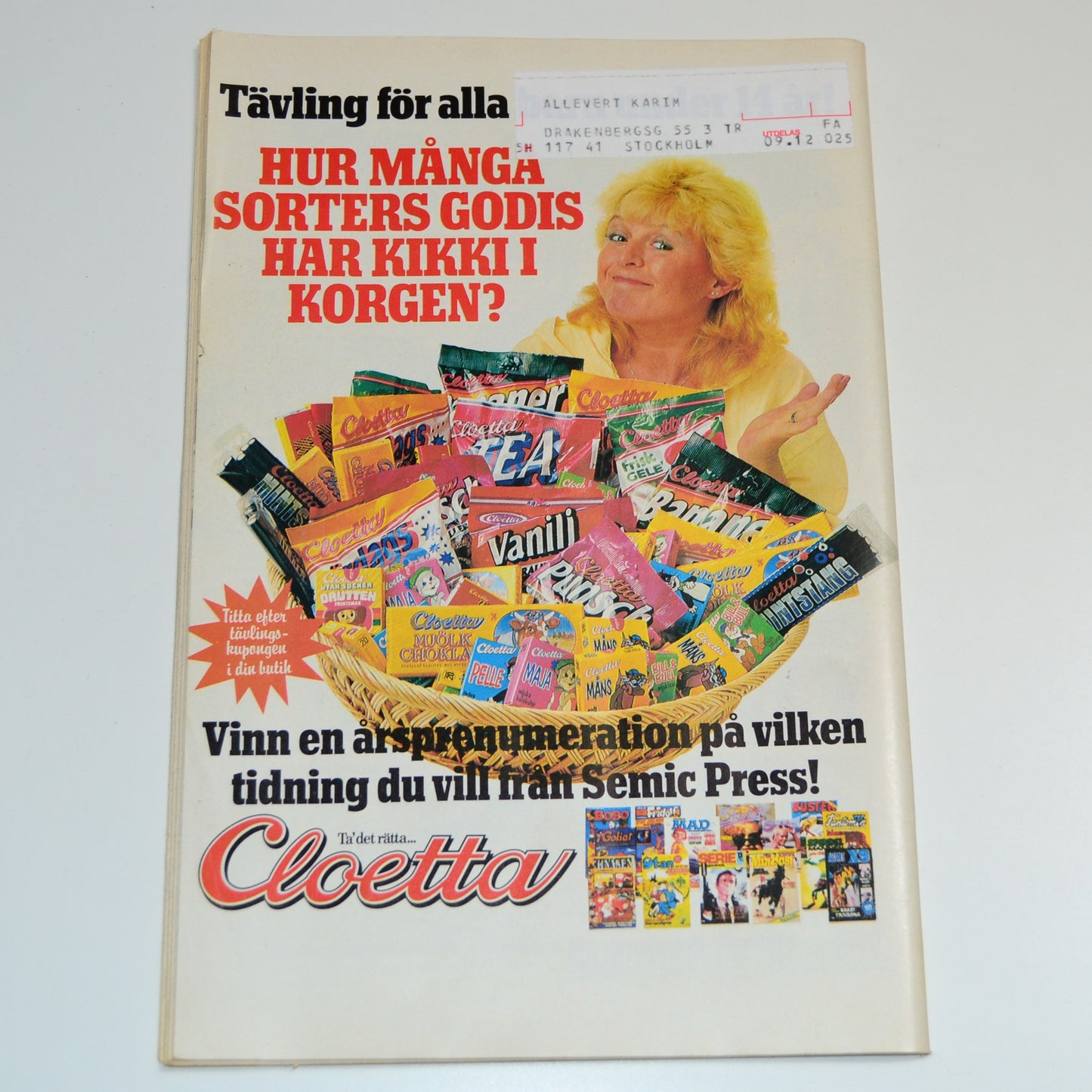 Fantomen Nr 25 1985 #VG#